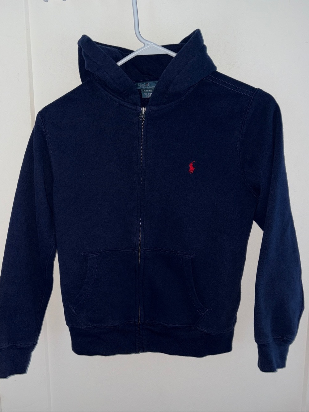 NWOT Polo Ralph Lauren full zip hoodie sweatshirt boy's M 10-12